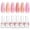 Q1-Gel Nail Polish Set, variant on SAVILAND Cat Eye One-Step Gel Nail Polish Pens, 6 Colors Caramel Lilac Pink, with Nail Magnet, 4 ml/0.14 fl. oz