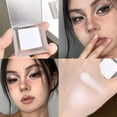 thumbnail image 1 of White Black Matte Highlight Palettes Bright Eye Shadow Lying Cosmetics Silkworm Makeup Powder, 1 of 8