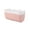 Pink, variant on SPRING PARK Facial Tissue Cover, Tissue Box Cover, Facial Tissue Dispenser, Nordic Bathroom Shower Wall Mount Tissue Roll Paper Storage Rack Shelf Holder for Bathroom, Bedroom or Office