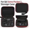 thumbnail image 2 of DJI Osmo Pocket 3三轴云台稳定器相机收纳包,Pocket 3便携包,运动相机及配件整理包,黑色内衬黑色公文包款式, 2 of 5