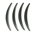 thumbnail image 4 of 4 Uds guardabarros de rueda bengalas superficie lisa reemplazo resistente a los arañazos para Tesla Model 3 2017-2022 gris, 4 of 12