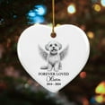 thumbnail image 4 of Customized Year Name Maltipoo Memorial Ceramic Xmas Ornament, Maltipoo Dog in Heaven Ornament, Maltipoo Dog Angel Wings Ornament Gift for Dog Mom Dad, Personalized Maltipoo in Loving Memory Ornament, 4 of 6