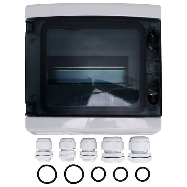 Power Distribution Box, Electronic Junction Case Wall Mount Lightweight For Electrical Equipments