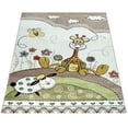 thumbnail image 2 of Paco Home Kids Rug with Baby Giraffe & Sheep Motif - Beige Cream - 2'8" x 4'11" (3'x5'), 2 of 5