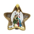 thumbnail image 4 of Conjunto de de pesebre de tradicional, adorno navideño de nacimiento de Jesús, figuras artesanales de cuna para vacaciones, accesorios Soledad estatuilla de jesus, 4 of 10