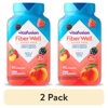 (2 pack) vitafusion Fiber Well Sugar Free Fiber Supplement Gummies, Fruit Flavored, 90 Count