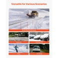 thumbnail image 6 of KFFKFF Driveway Markers, Set of 50, 60-Inch Length, 5/16-Inch Diameter, High-Visibility Reflective Poles with 12-Inch Steel Drill Bits, Fiberglass Snow Sticks for Parking Areas, Walkways, 6 of 9