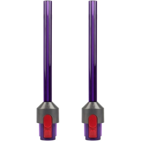 2 Pack Quick Release Crevice Nozzle Brush, Brush Head with LED Light for Dy*son V7 V8 V10 V11 Accessories, Vacuum Cleaner Lighting LED Narrow Slit Corner Cleanning Parts
