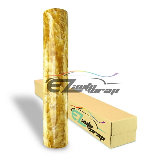 EZAUTOWRAP Gloss Faux Marble Granite Glossy Vinyl Wrap Wallpaper Sticker Decal Film Sheet Roll Counter Top Furniture Home Decoration D26