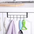 thumbnail image 5 of Over Door Hooks Rack, 5 Hook Over Door Hanger, Heavy Duty Over Door Towel Rack, Hanging Towels or Clothes, for Bathroom, Bedroom or Laundry Room, 9.05x3.54", 5 of 8