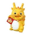 thumbnail image 3 of Esquirla Chinese New Year Dragon Statue Dragon Piggy Bank Desk Animal Sculpture Craft Money Bank Figurine for Spring Festival Bookcase Type A, 3 of 8