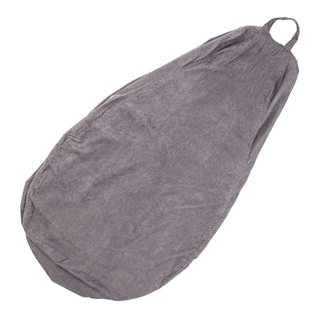 IMISSILLEB Corduroy Sofa Cover for Bean Bag Chair, Water Drop Shape Sofa Cover, Nordic Furniture Accessory