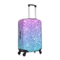 thumbnail image 3 of Naloa Multicolor Glitter Elastic Suitcase Protector, Travel Suitcase Protector Cover Fits 18-32in Suitcase - Large, 3 of 9