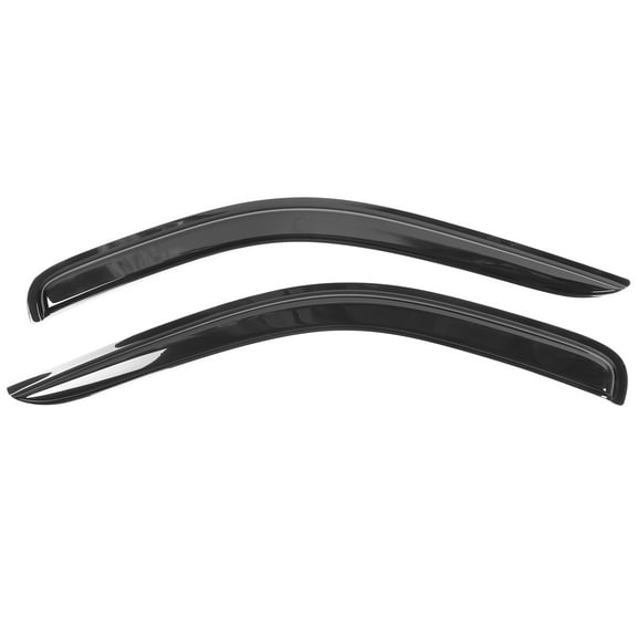 Ikon Motorsports Compatible with 97-04 Dodge Dakota Regular Cab Acrylic Window Visors Vent Windshield Deflector Rain Guard 2Pc Set Outside Mount 1997 1998 1999 2000 2001 2002 2003 2004