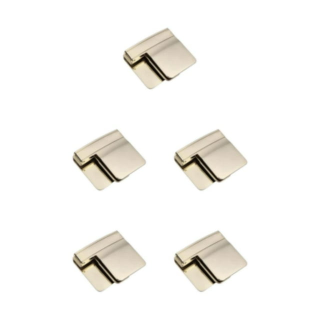 Guardoinrt Easy-to Belt Clip Comfortable And Multifunctional Suitable For Everyone Convenient And Easy To Zinc Alloy Belt Buckle gold 5Set