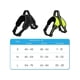 thumbnail image 4 of Pechera Mascretta Arnés de nylon para perro con bandas reflectivas negro Grande Mascretta ARNREFNEGG, 4 of 4