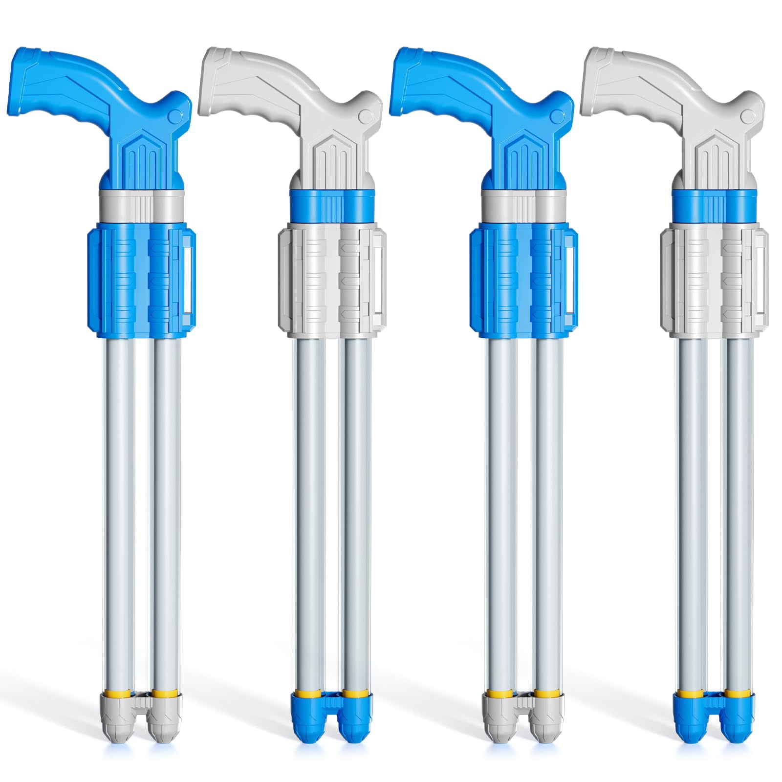 4 Packs Double-nozzles Water Blaster Toys For Outdoor Summer Play