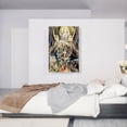thumbnail image 2 of ARTCANVAS The Fall of Satan Canvas Art Print by William Blake - Size: 40" x 26" (0.75" Deep), 2 of 9
