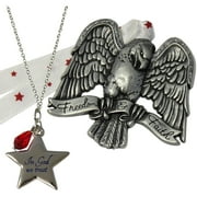 Patriotic Ornament and Necklace Set