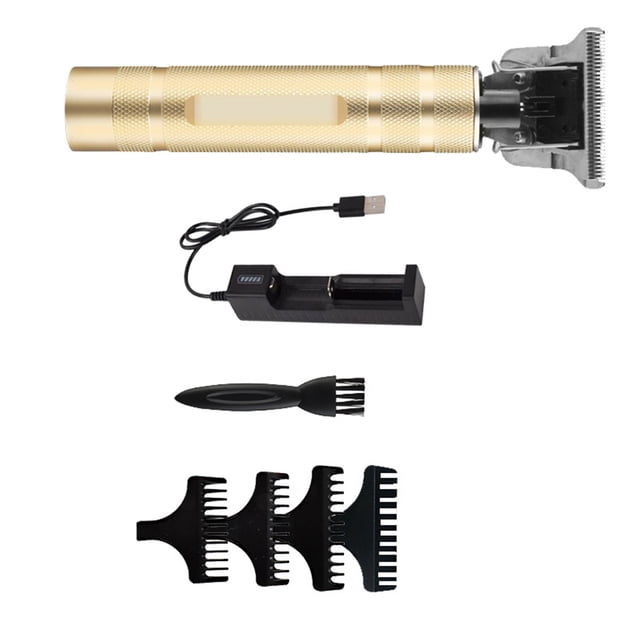 Seitruly Máquina cortadora de cabello de carga rápida de 7 piezas - Recortadora profesional para hombres Máquina cortadora de cabello Cuidado del cabello
