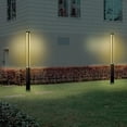 thumbnail image 3 of Lampara Postes Led Exterior Negro 25w Luz Suave Cálida, 3 of 5
