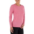 thumbnail image 2 of Athletic Works Women's Core Active Long Sleeve T-Shirt, 2-Pack, 2 of 12