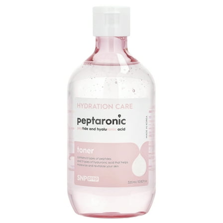 SNP Prep Peptaronic, Peptide And Hyaluronic Acid, Toner, 10.82 fl oz (320 ml)