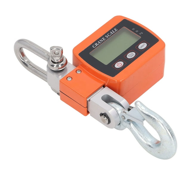 LCD Crane Scale, Safe 500KG LCD Hanging Hook Scale For Metal Weighing