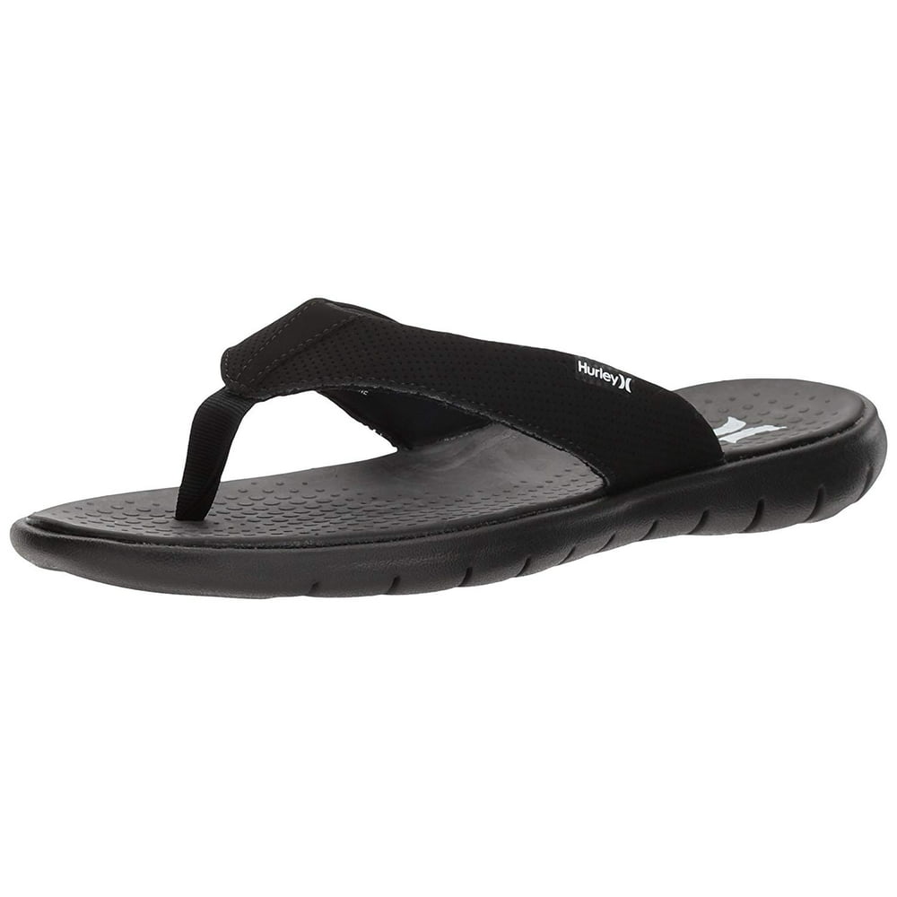 Hurley - Hurley Flex 2.0 Men's Black Flip Flop Sandals Size 9 - Walmart ...