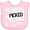 AD-Pink, variant on Lupus Picked The Wrong Diva Girls Baby Bib