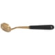 thumbnail image 5 of Cuchara de acero inoxidable con forma de flor Cuchara para beber Cuchara para helado Cuchara para postre Mango negro, 5 of 10
