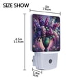 thumbnail image 4 of Colorful Flowers Bouquet Night Light 2 Pack LED Nightlight Plug into Wall Dusk to Dawn Sensor Soft White, 4 of 7