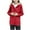 Red, variant on dmqupv Kids Rain Coat Kids Rain Jacket Boys Girls Fleece Sharpa Raincoat Full Zip Up Youth Button Coat Hooded Windbreaker Pink,Size for 4-5 Years