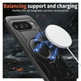 thumbnail image 2 of [PST] Google Pixel 9 / 9 Pro Magsafe Ring Case, Shockproof Magsafe Kickstand Case Cover with Ring Stand, 2 of 5