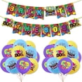 thumbnail image 1 of Juego de globos de látex para fiesta de regreso a los 80, 27 unidades, 1 of 2