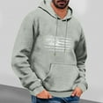 thumbnail image 1 of Styesk Chandails en Molleton pour Hommes Sweat à Capuche Décontracté Imprimé à Manches Longues, 1 of 3