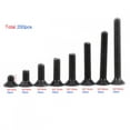 thumbnail image 3 of 200Pcs M3 Countersunk Flat Head Hex Socket ScrewSet with 8 Thread Lengths for Home and Office Appliance, Ship Assembly, Machinery Industry, 3 of 8