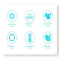 thumbnail image 5 of Spdoo Solid Print Polyester Towels & Washcloths, Gray, 5 of 6