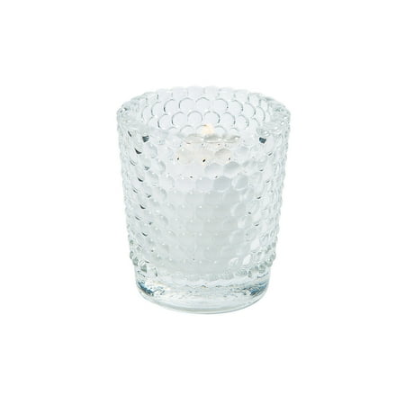 Fun Express Clear Hobnail Glass Votives Dz For Wedding Home Decor Candles And Candle Accessories Candle Holders Accessories Wedding 12 Pieces Walmart Com
