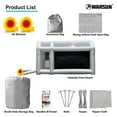 thumbnail image 4 of WARSUN 20x11.5x9Ft Inflatable Paint Booth & Larger Air Filter System Professional Inflatable Spray Booth with 580W+450W Blowers, 4 of 8