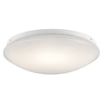 thumbnail image 2 of Kichler 10760WHLED 14" White Acrylic LED Flush Mount in White, 2 of 2