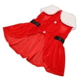 thumbnail image 3 of YINKUU Santa Dog Christmas Dress Skin Friendly Breathable Elastic Pet Winter Clothes for Small Dogs Cats, 3 of 15
