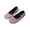 Pink, variant on New Kids Girls Dress Shoes Flat Slip on Elastic Pearl Sequins Glitter Soft Sole Non Slip Comfortable Breathable Ballet Performance Wedding Party Casual Mary Jane Princess Shoes Silver