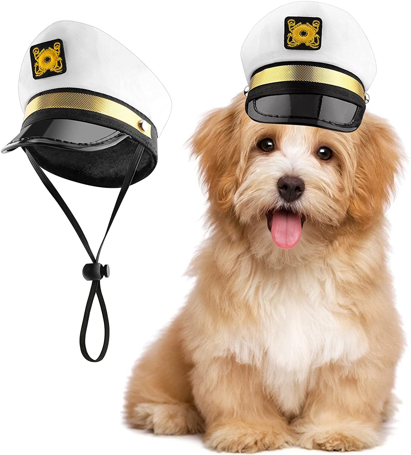 Dog Captain Hat