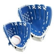 thumbnail image 4 of Guantes de receptor de béisbol, guantes de béisbol de lanzador de campo interior, , campo interior de patio trasero Azul Sharpla guantes de beisbol, 4 of 8