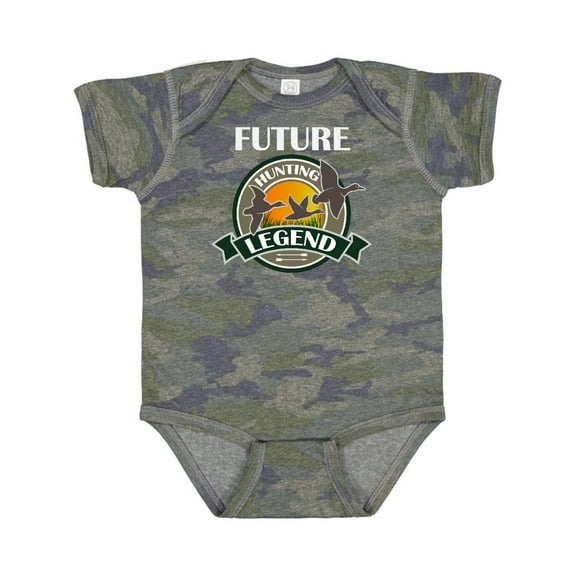 Inktastic Future Duck Hunting Legend Boys or Girls Baby Bodysuit