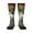 3 Black, variant on Xecao fishing bass Print Compression Socks for Both Men And Women for Running, Travel, Flight, Nurse