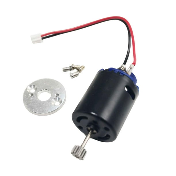 Motor de coche RC 370 con base de repuesto mejorada, 20 000 RPM, potente para escala 1/12 Estilo A