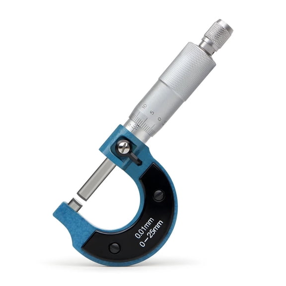 Outside Micrometers 0-25mm 0.01mm Measuring Gauging Tool Scale Mechanical Micrometer Caliper Precision Micro Meter ,Precision Measuring