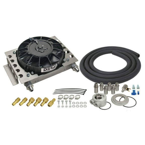 Derale Atomic-Cool Engine Oil Cooler Kit -8AN